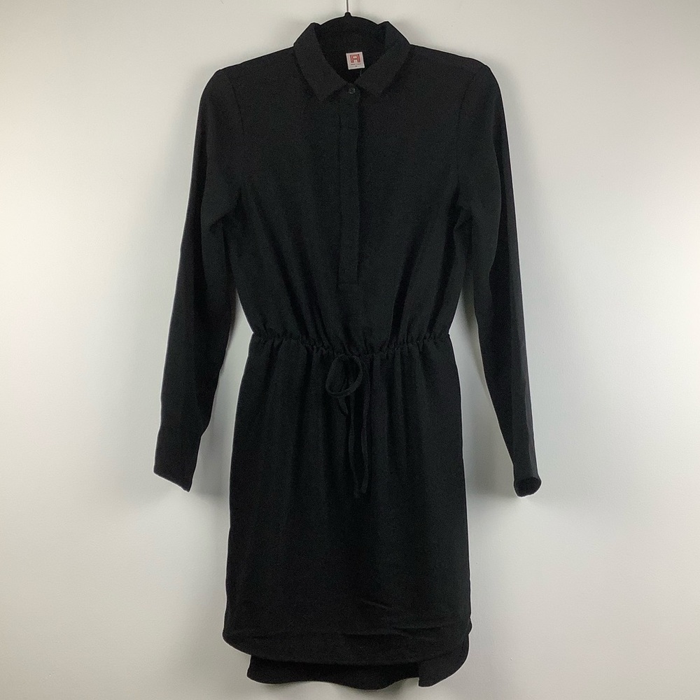 NWT A by Amanda Uprichard Button Tie Waist Dress